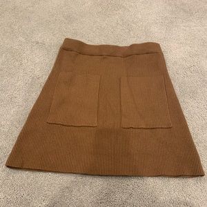 Forever 21 brown mini skirt